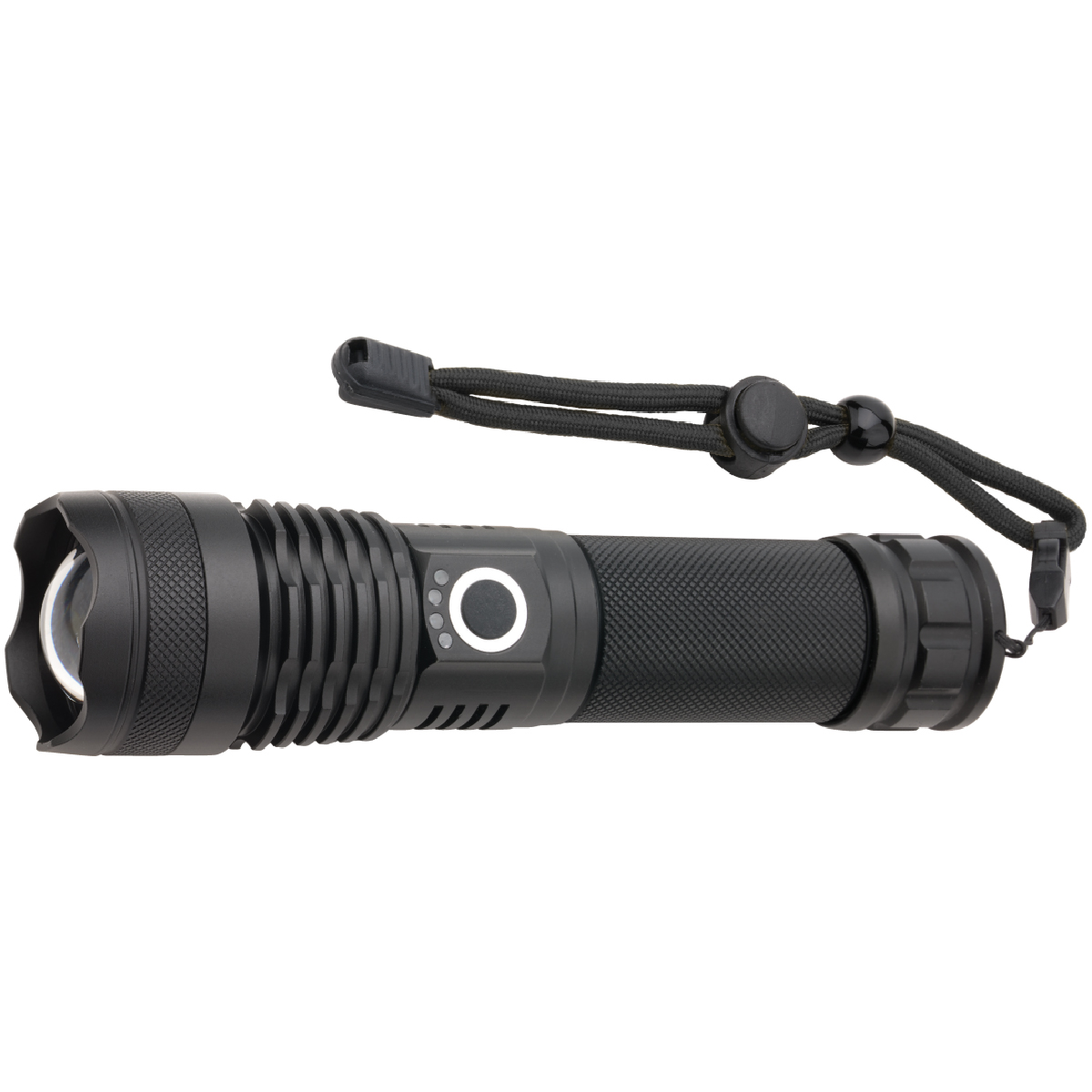 Black Rechargeable 15W LED Faro Flashlight