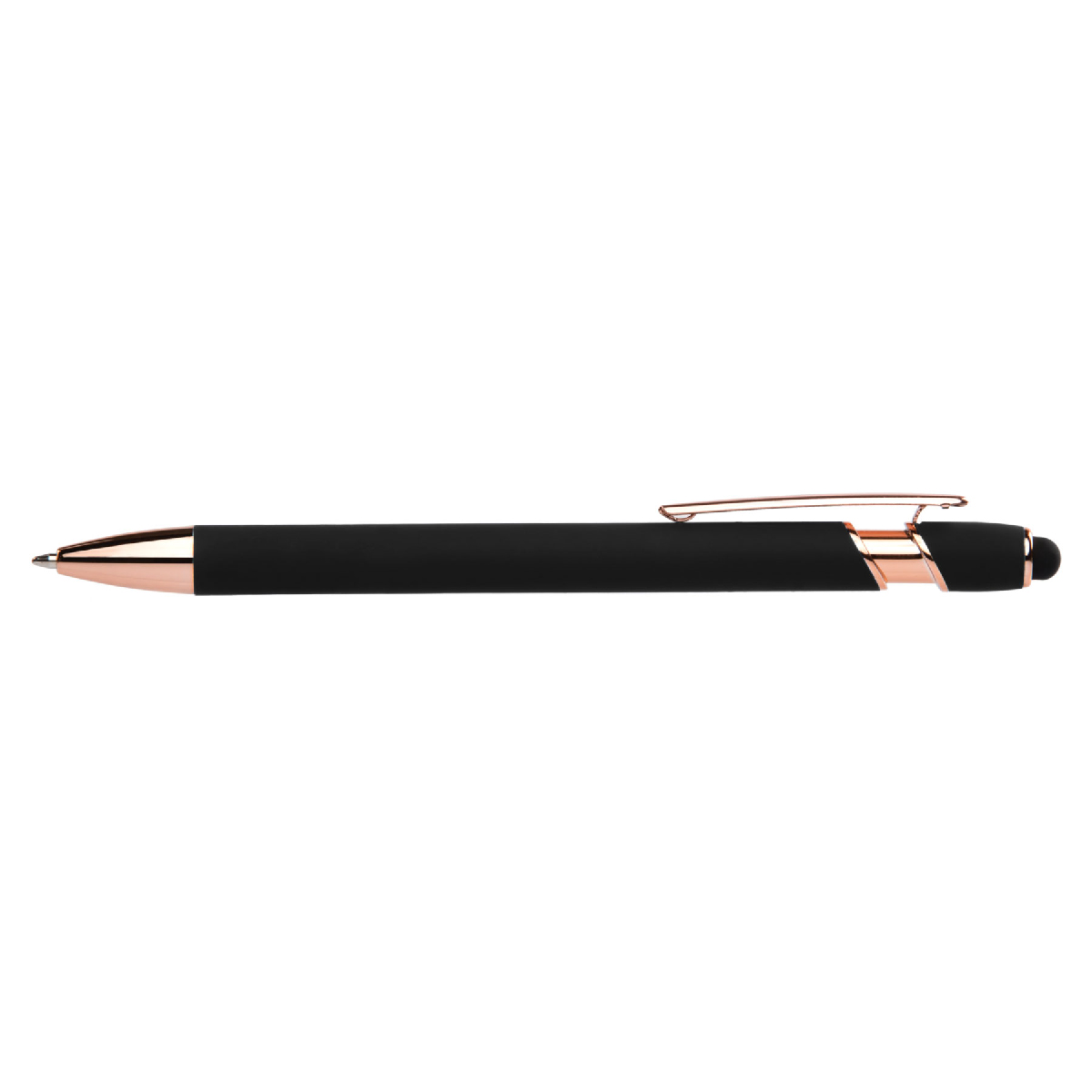 Black Ellipse Softy Rose Gold Classic with Stylus