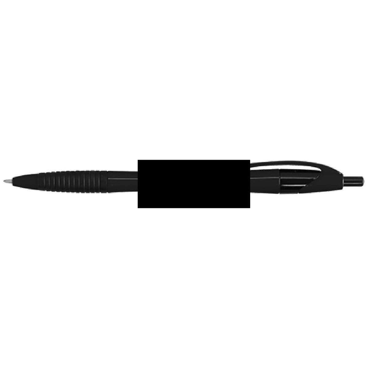 Black Germany Plastic Gripper Pen 