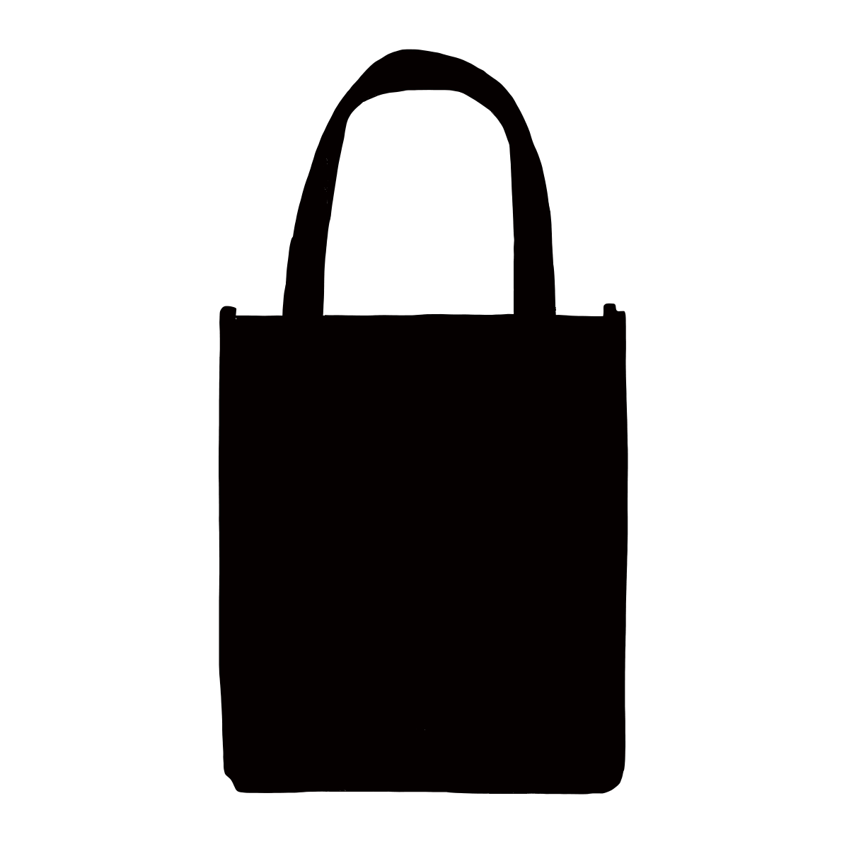 Black Atlas Non-Woven Grocery Tote Bag