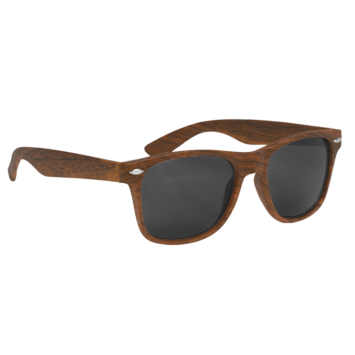Wood Tone Malibu Sunglasses - Wood Tone 
