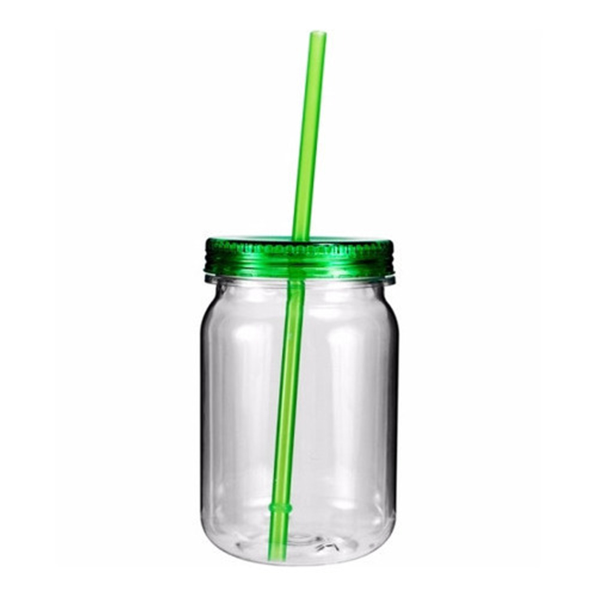 Clear Plastic Mason Jar (24 oz)