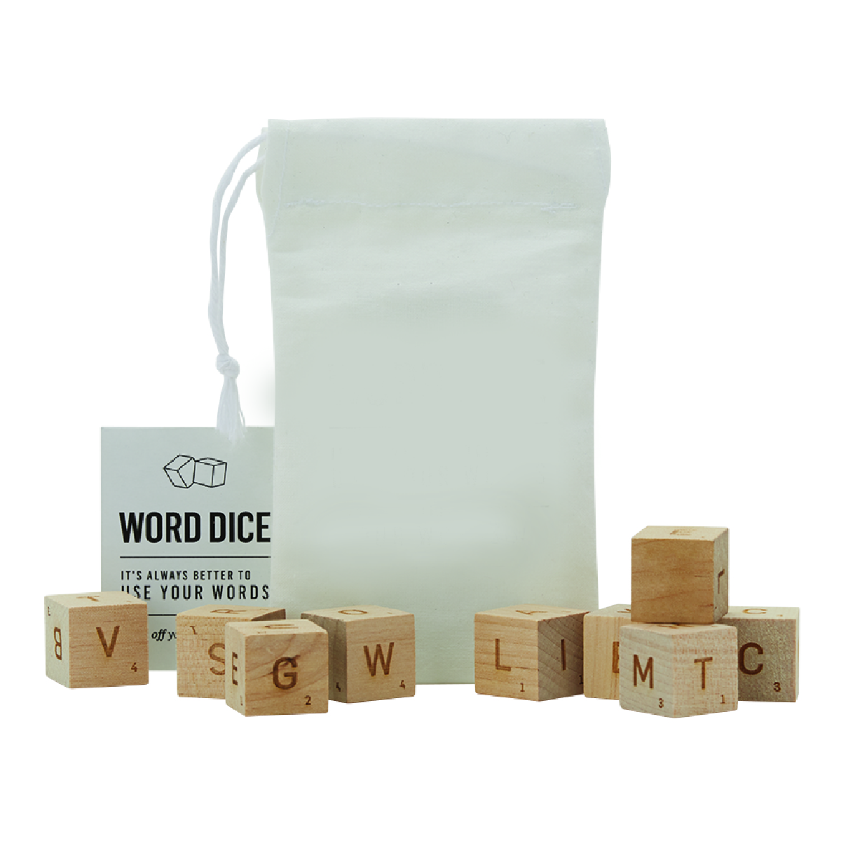 Birch Wood Adder Word Dice Game