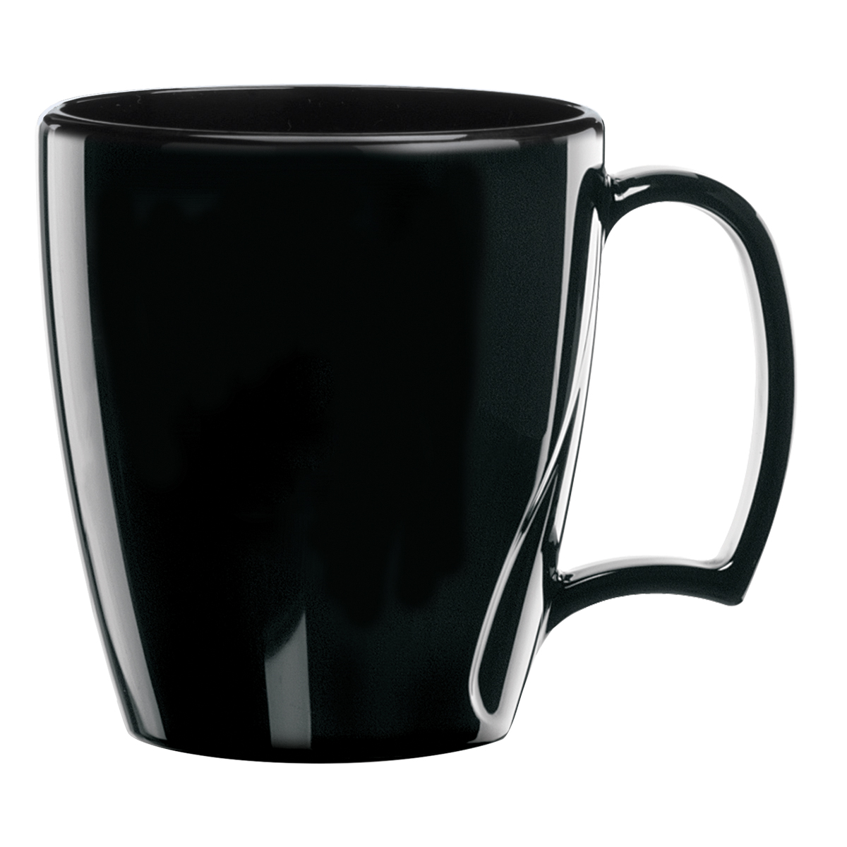 Black Arrondi® Mug (14 oz)