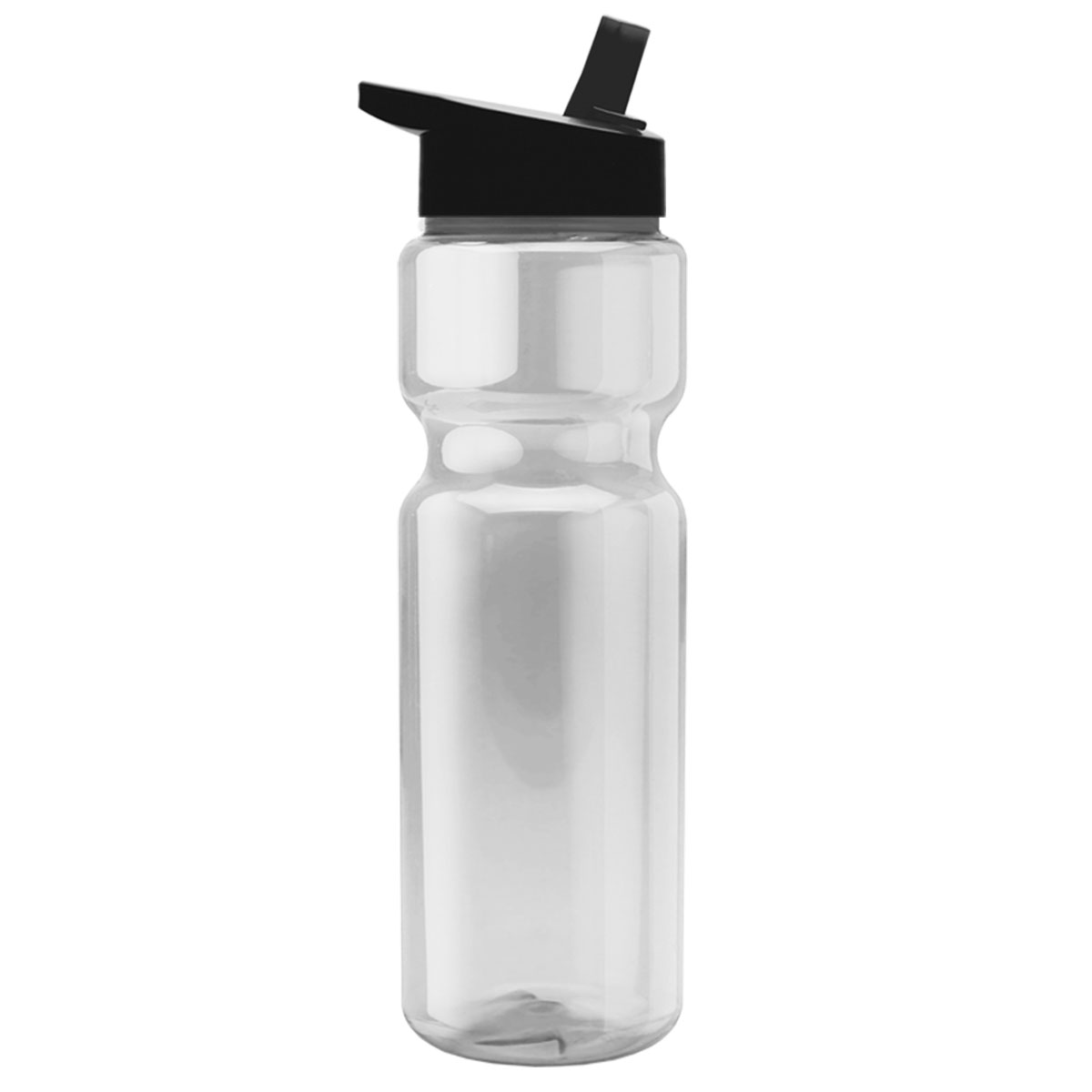 Clear Transparent Bottle Flip Straw Lid  (28oz)