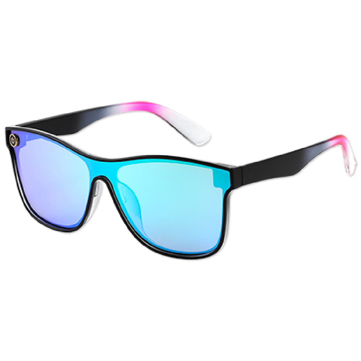 Ombre/Blue Ombre with Blue Lens Mixer Sunglasses