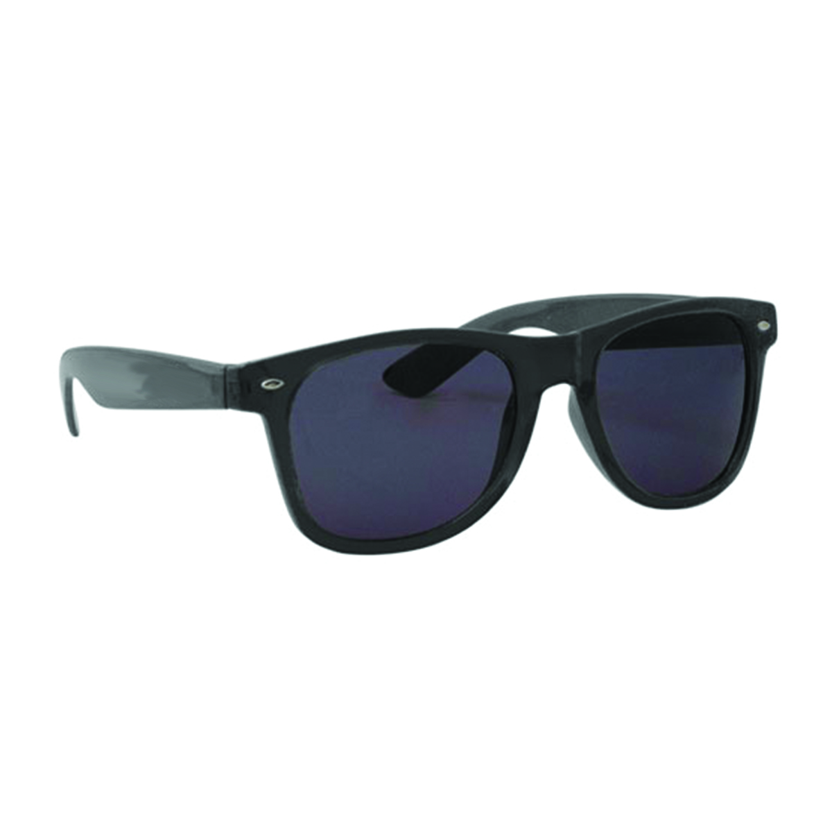 Black Translucent Miami Sunglasses