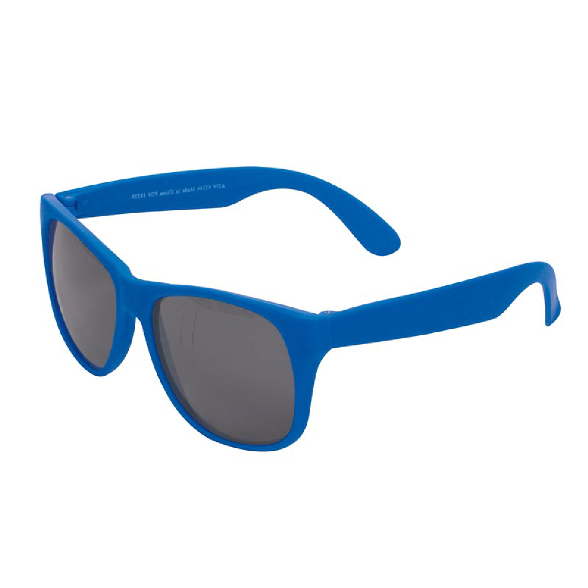 Blue Single-Tone Matte Sunglasses