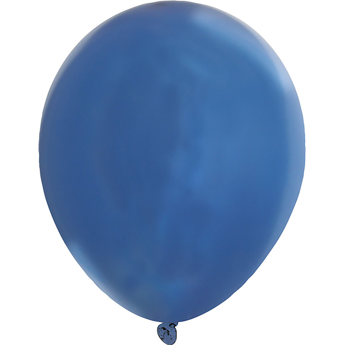 Blue 9" Metallic Latex Balloons