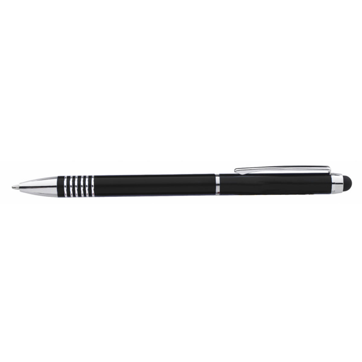 Black (Black Ink) Good Value® Metal Twist Stylus Pen