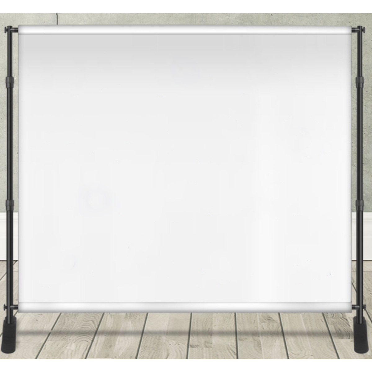 White 8' x 8' Step & Repeat Banner 