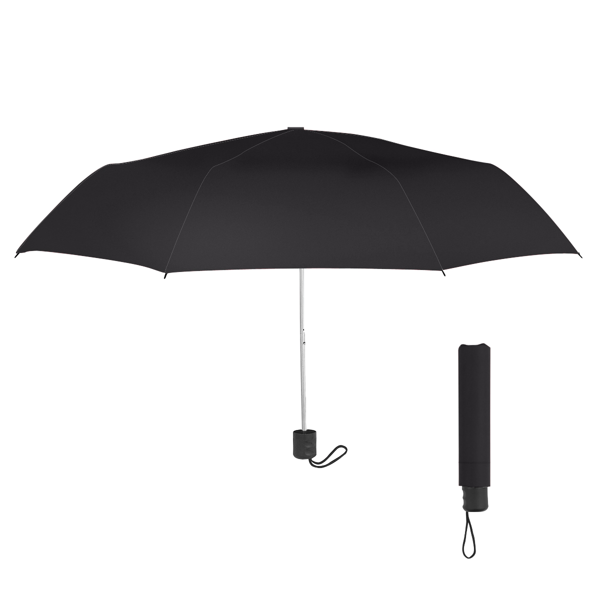 Black Arc Telescopic Umbrella
