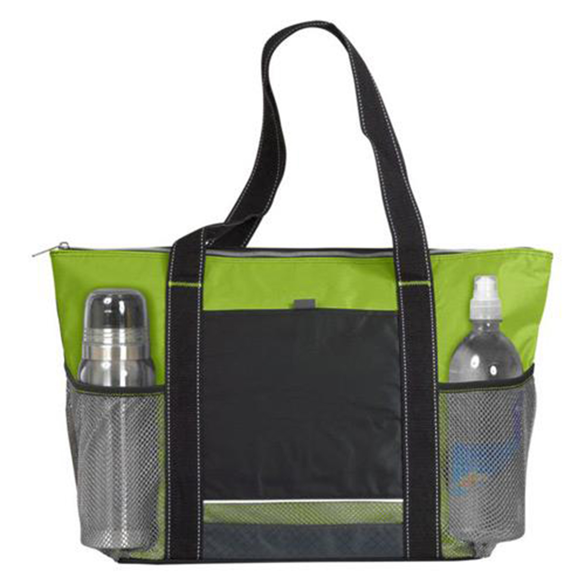 Black/Apple Green Atchison Icy Bright Cooler Tote