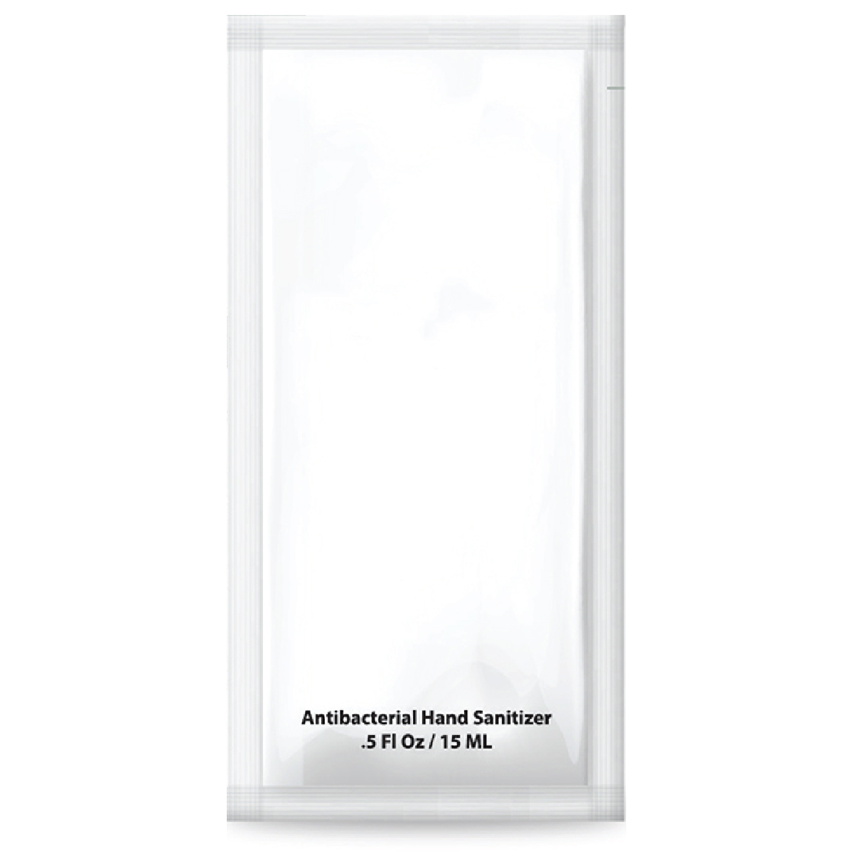 White Instant Hand Sanitizer Gel Pack 1/2 Fl Oz
