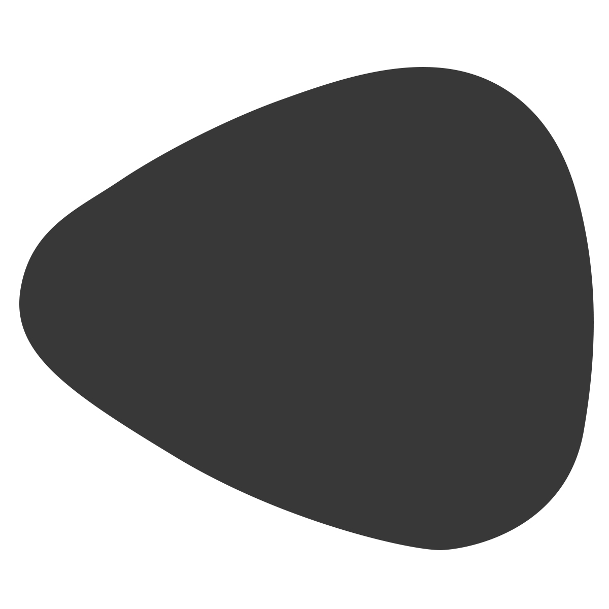 Black Guitar Pick