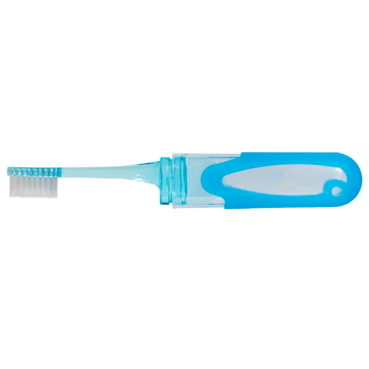 Blue Travel Toothbrush