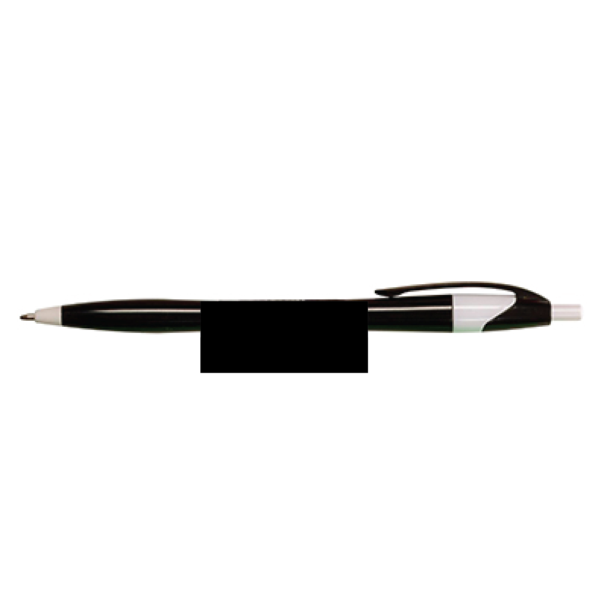 Black Rio Plastic Pen