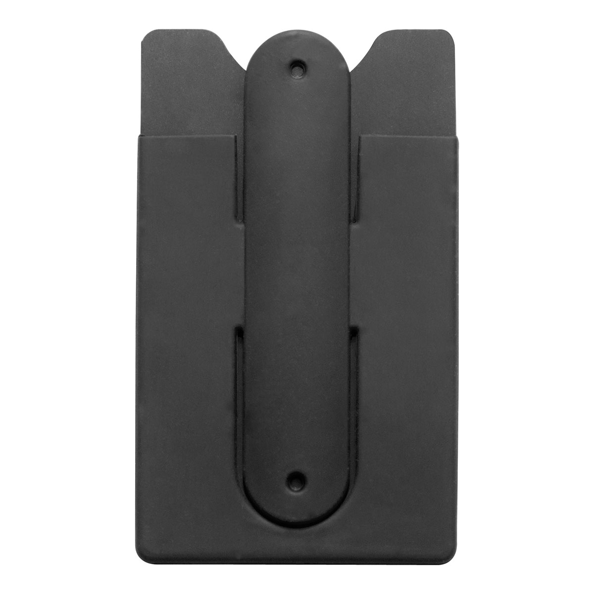 Black Silicone Stand and Smart Wallet