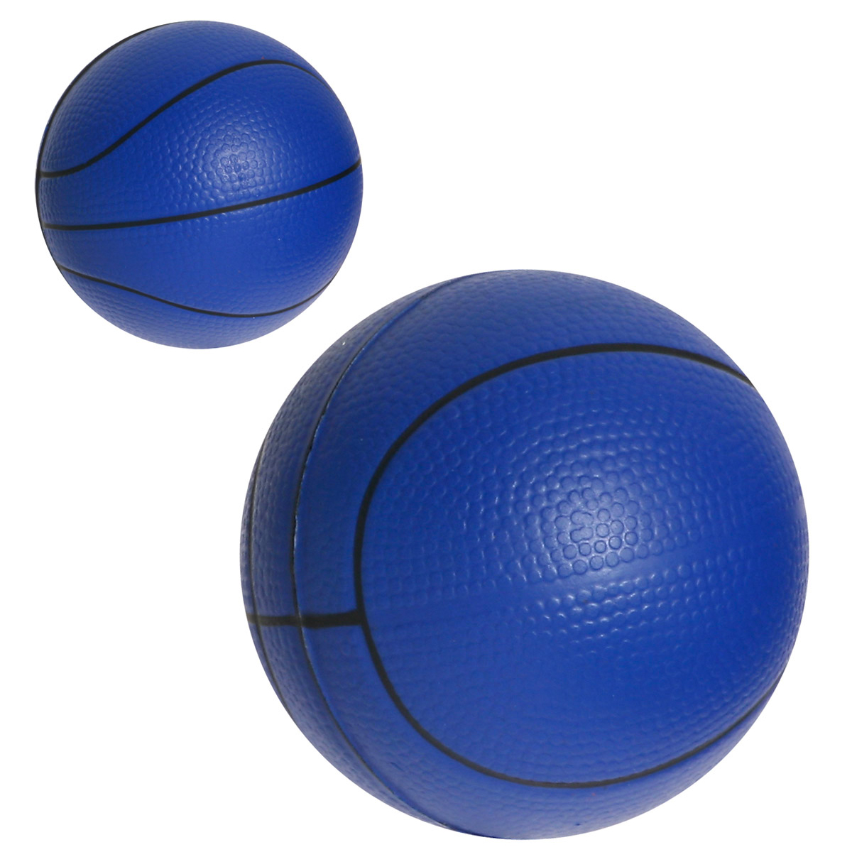 Blue Basketball Stress Ball
