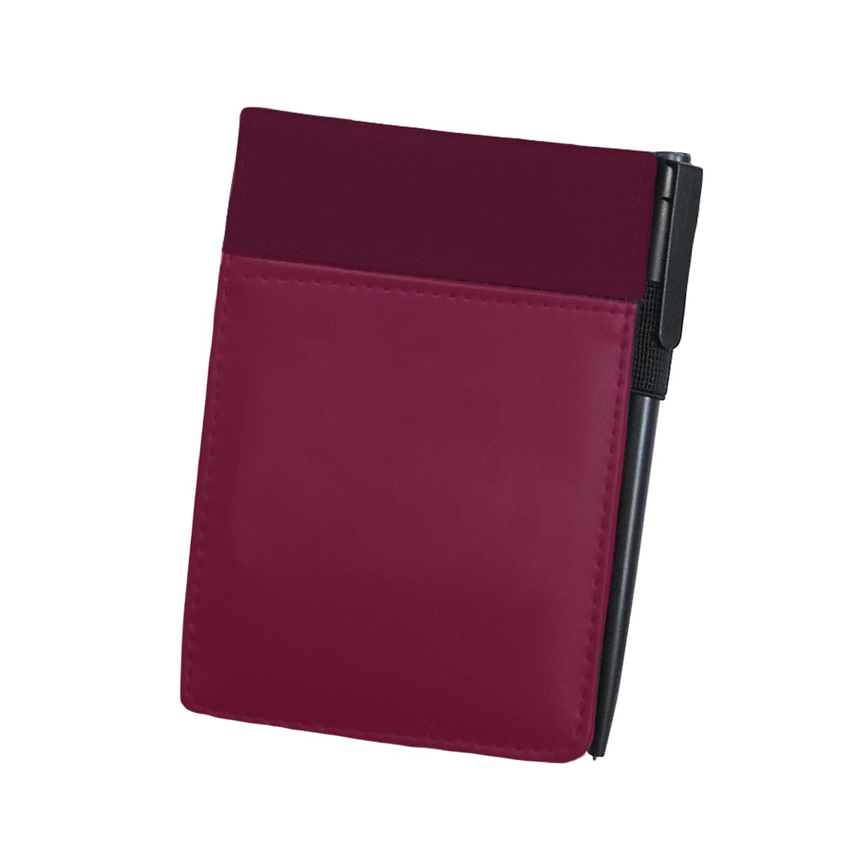 Burgundy Deluxe Note Jotter with Pen