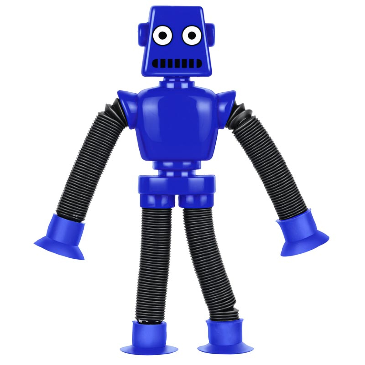 Blue SuctionBot Robot Toy