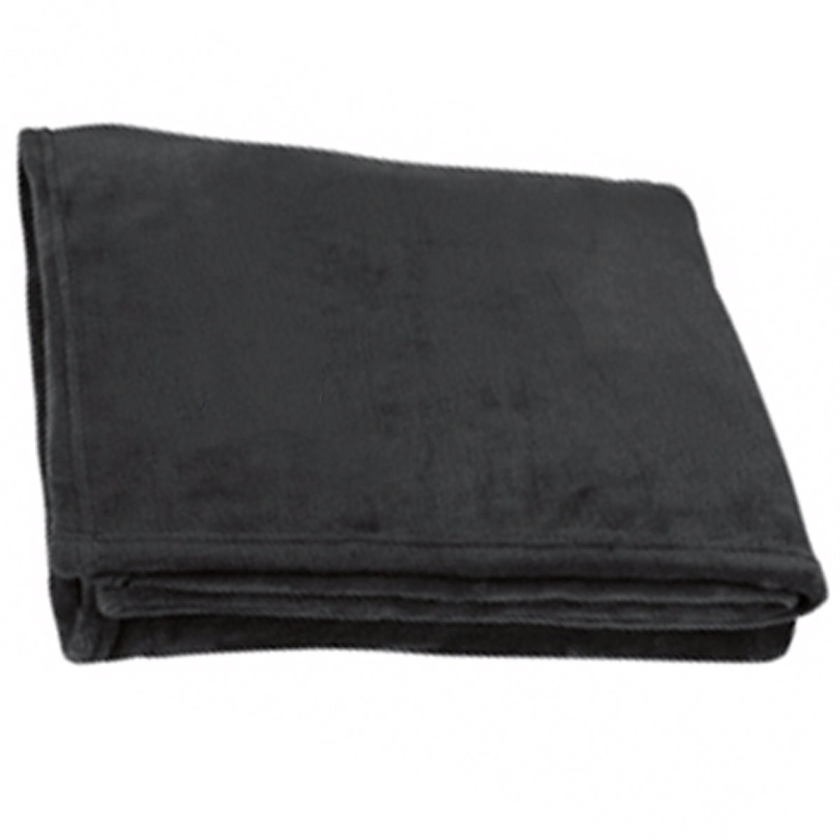 Black Scott Flannel Fleece Blanket