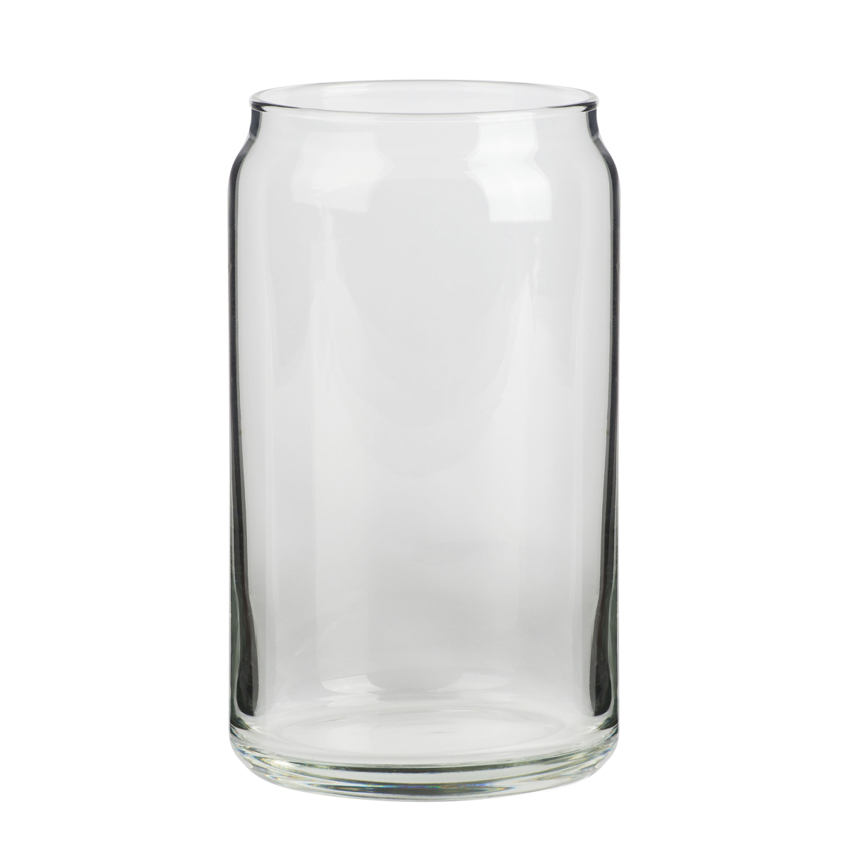 Amber Glass Beer Can Glass (16 oz)
