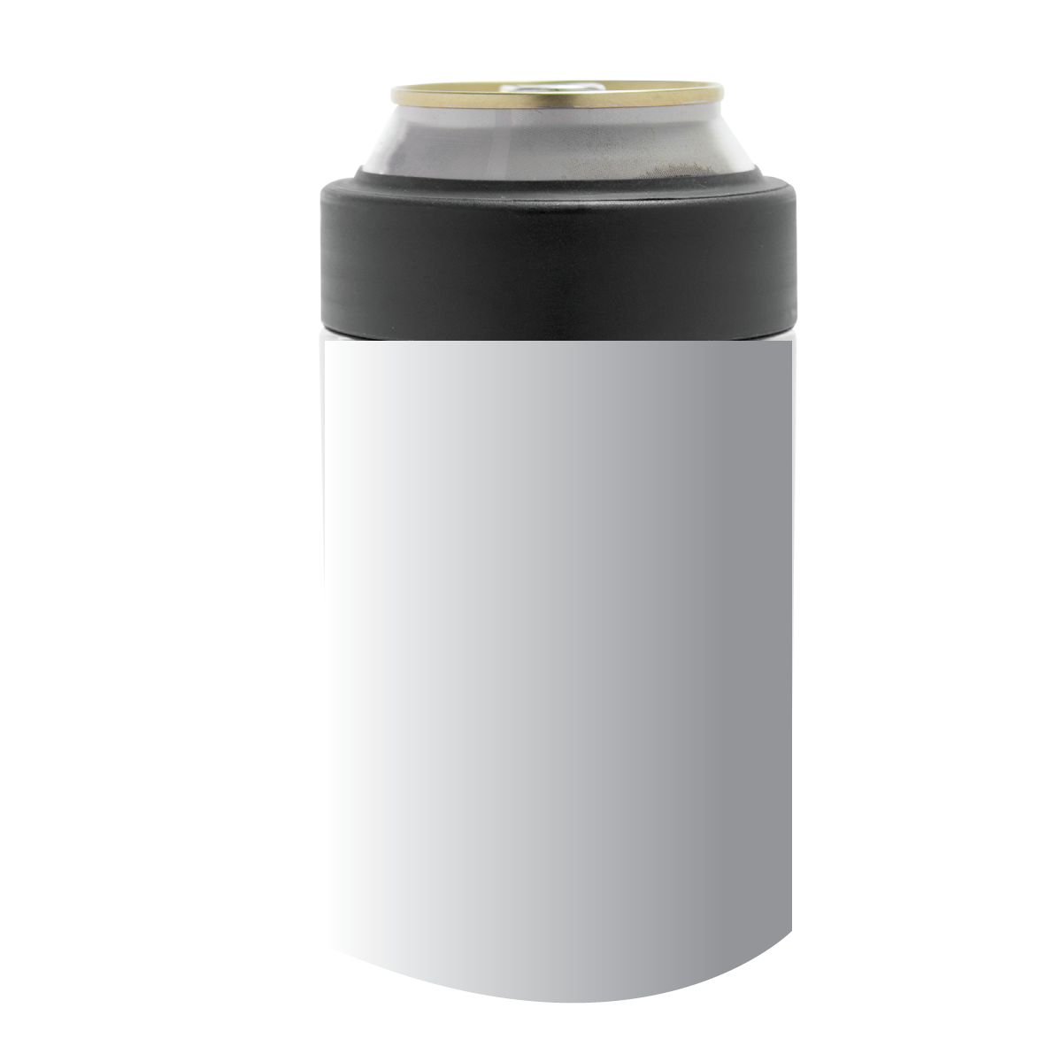 Black Kratos Double Wall Stainless Can Cooler