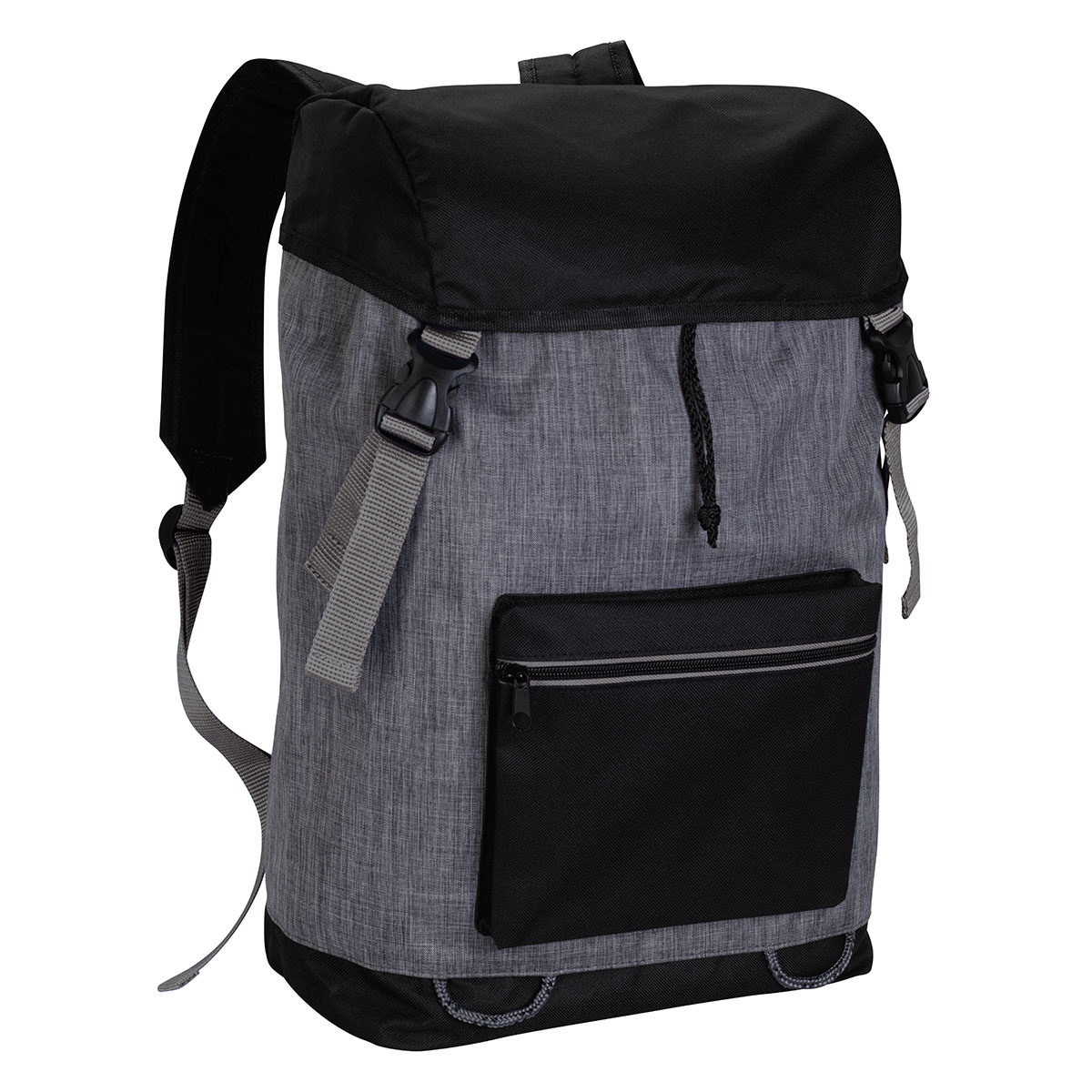 Black/Charcoal Stand Alone Backpack