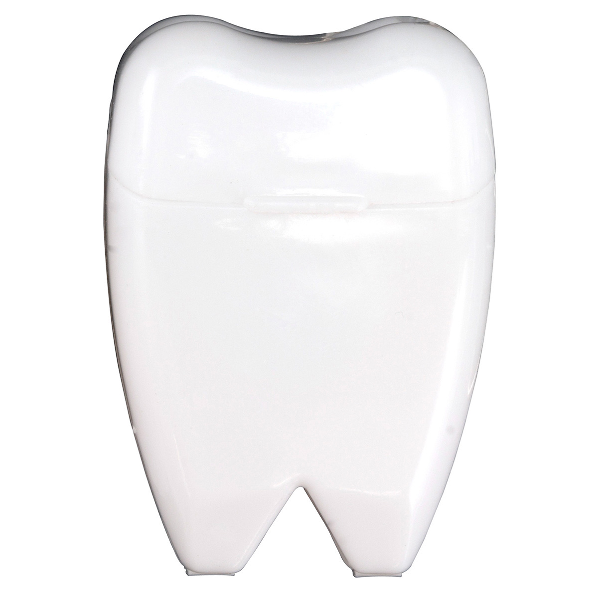 White Tooth Shaped Dental Floss