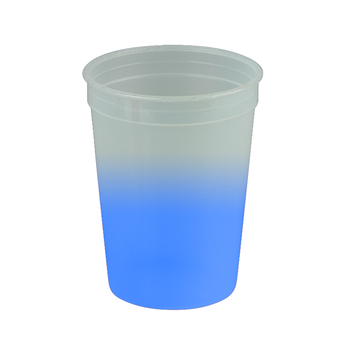 Frost to Blue Color Change Stadium Cup (12 oz)