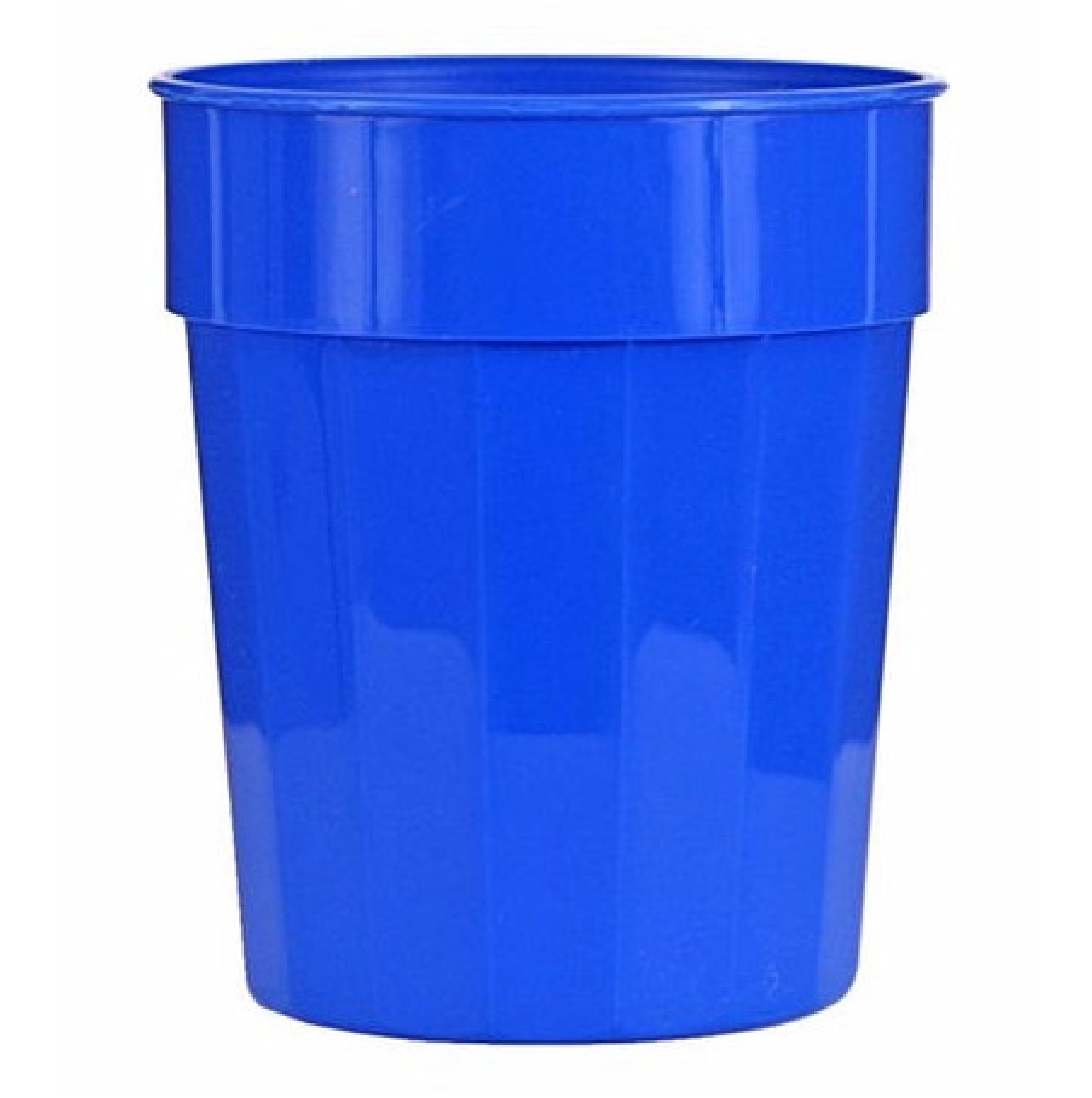 Blue Fluted Stadium Cup (17 oz)