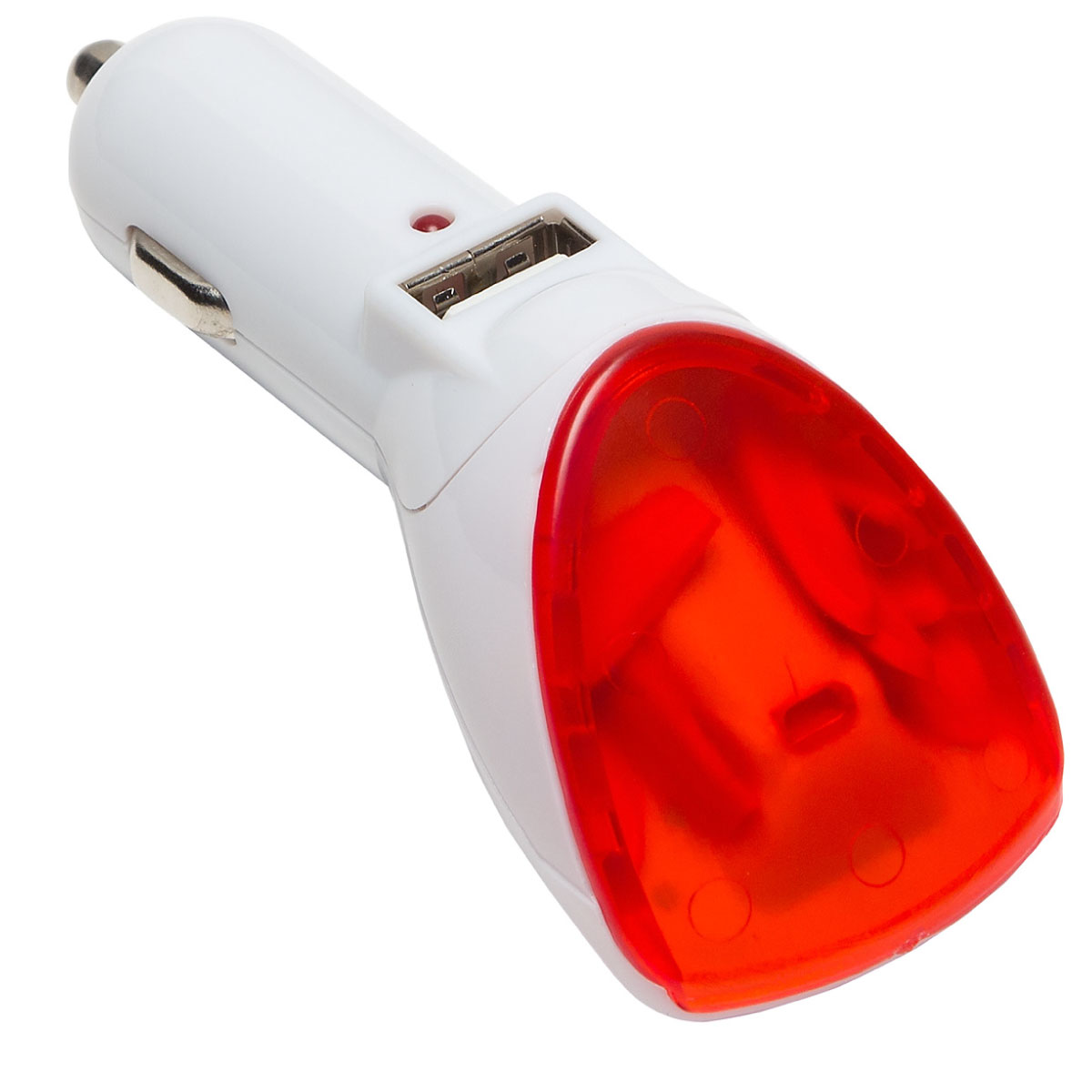 Red Auto Fresh USB Car Charger