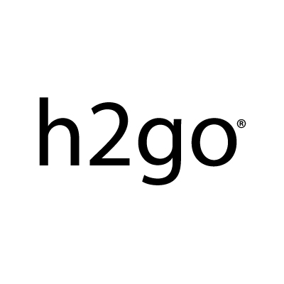h2go® logo