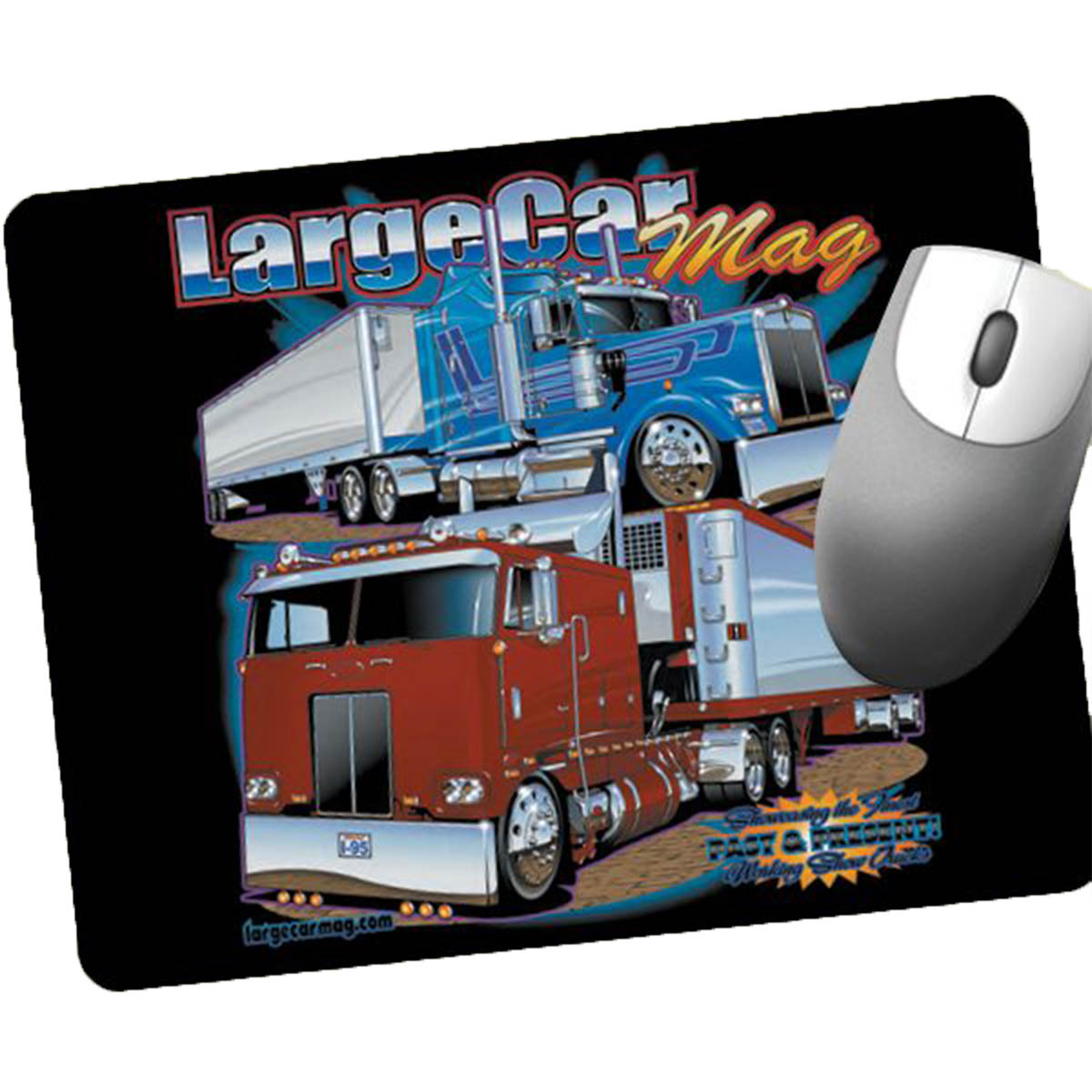 Antimicrobial Fabric Surface Mouse Pad (7" x 9" x 1/4")