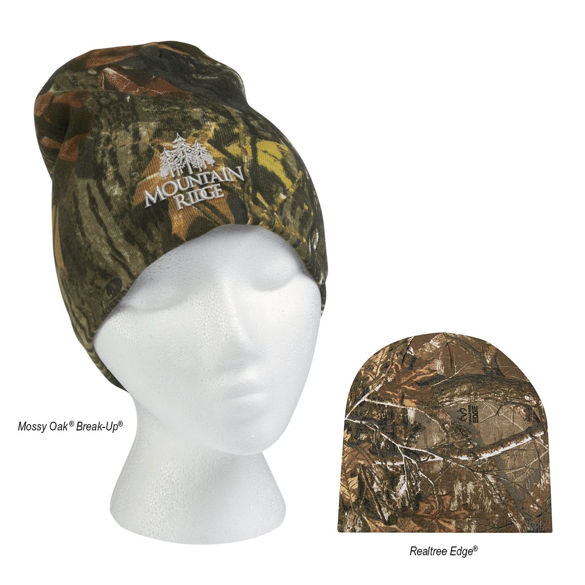 Realtree™ And Mossy Oak® Camouflage Beanie