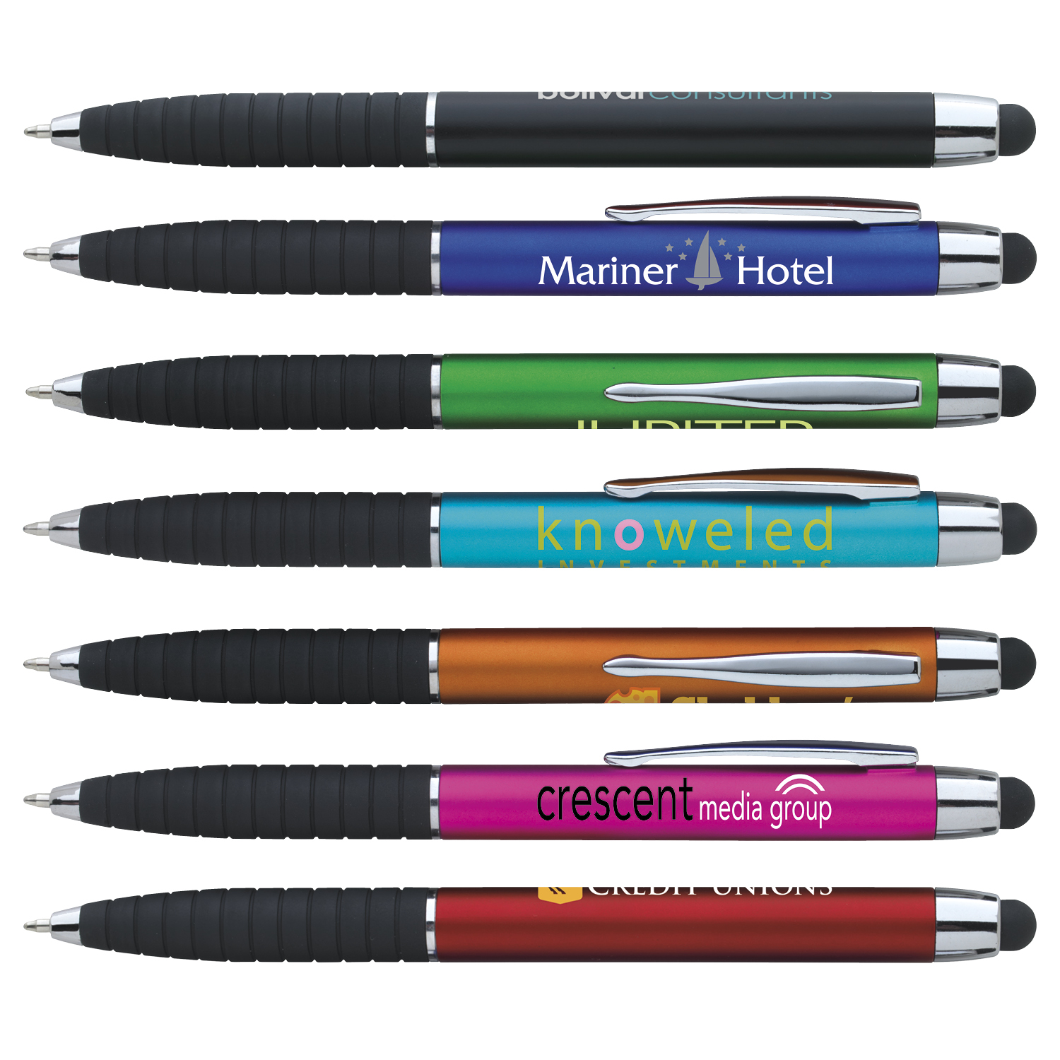 Good Value® Metallic Cool Grip Stylus Pen